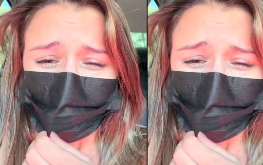 Mulher chora após realizar procedimento estético malsucedido: "Deveria ser proibido"