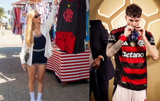 Após suposto affair com Flávia Saraiva, Léo Pereira se declara para Karoline Lima em festa