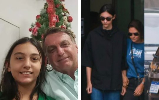 Filha de Jair Bolsonaro chama atenção nas redes sociais após visitar o pai na PF
