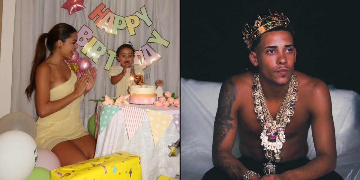 Isabelly Pereira é mãe de Jade, de dois anos, fruto de um relacionamento extraconjugal de MC Poze