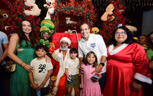 Prefeitura dá início aos festejos de Natal em Salvador, com missa, Papai Noel e desfiles