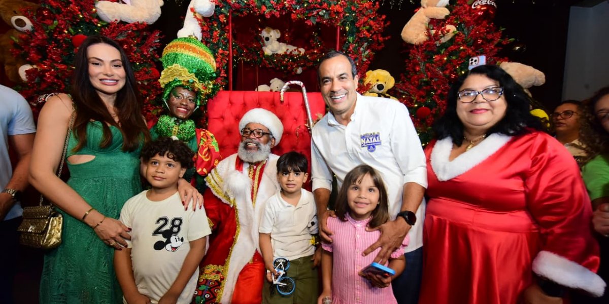 Prefeitura dá início aos festejos de Natal em Salvador, com missa, Papai Noel e desfiles