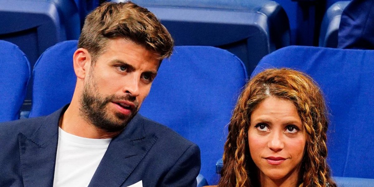 Piqué ao lado de Shakira