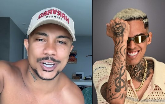 Xamã gravou um vídeo cantando o "trava-língua do pagodão", do cantor Lekinho