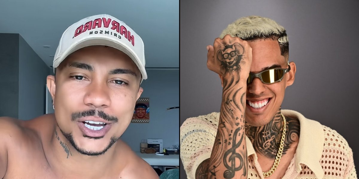 Xamã gravou um vídeo cantando o "trava-língua do pagodão", do cantor Lekinho