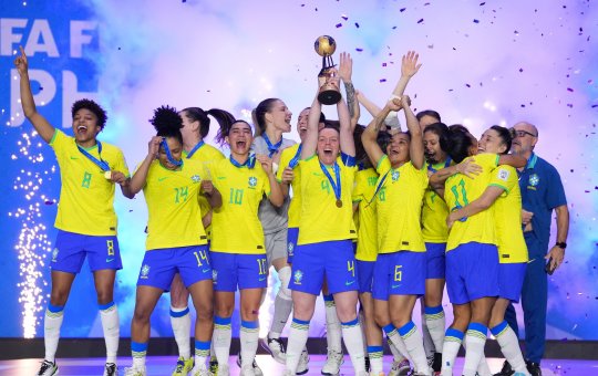 Brasil conquista Copa do Mundo de Futsal Feminino da Fifa pela primeira vez