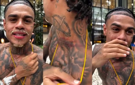 MC Cabelinho relata tentativa de assalto no Pelourinho: "Tentaram até levar meu cordão"