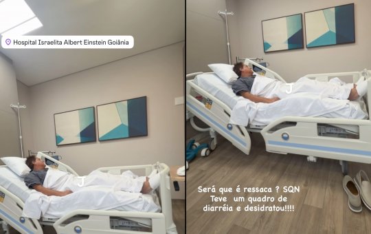 Cantor Leonardo é hospitalizado em Goiânia e esposa explica o motivo da internação