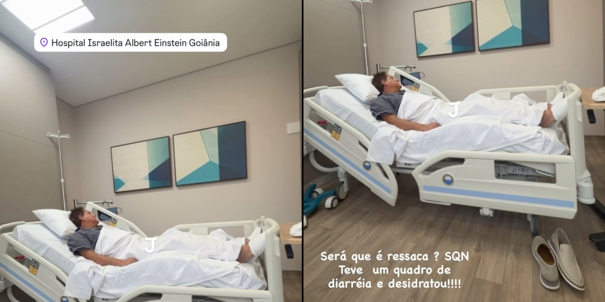 Cantor Leonardo é hospitalizado em Goiânia e esposa explica o motivo da internação
