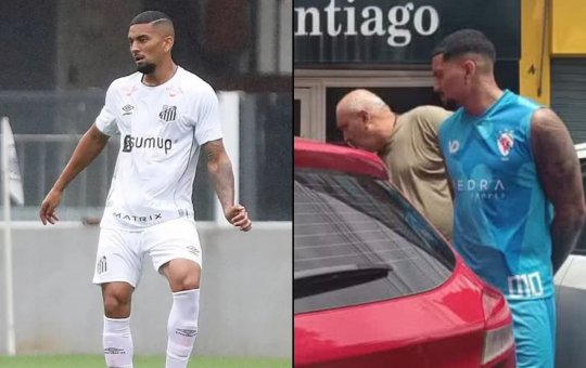 Com passagem por Santos e atualmente no Galícia, jogador suspeito de estuprar mulher em Salvador presta depoimento