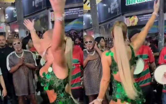 Vídeo do professor de dança de Virginia tentando alertá-la para bater no peito durante ensaio viraliza e diverte a web