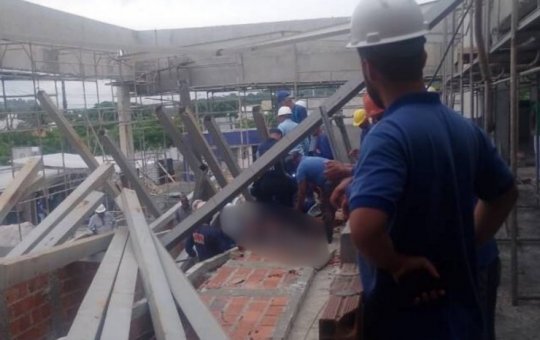 Operário morre após queda durante obra em colégio da Polícia Militar em Ilhéus