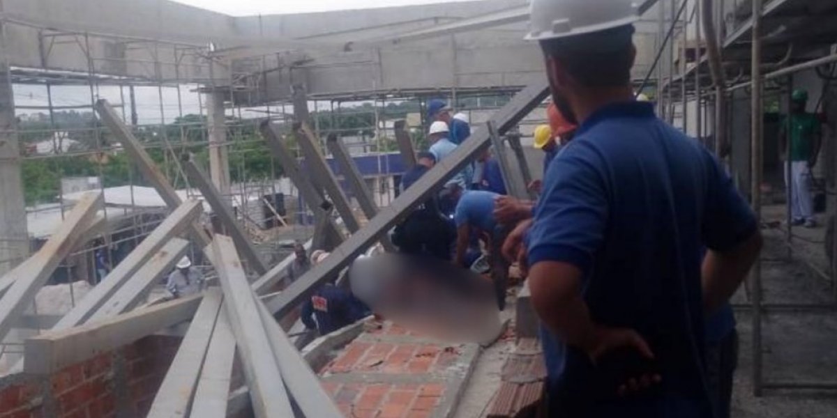 Operário morre após queda durante obra em colégio da Polícia Militar em Ilhéus