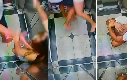 Vídeos revelam agressões pouco antes de mulher morrer ao cair do 10º andar de prédio em São Paulo
