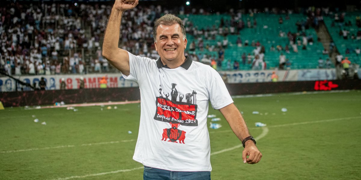 Fábio Mota diz que Vitória é a única equipe do Nordeste na Série A e provoca o Bahia: 'o outro é da Inglaterra'