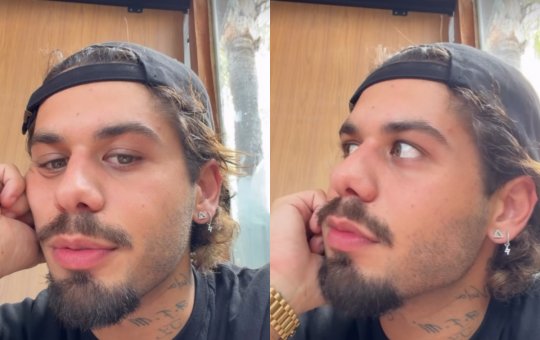 Zé Felipe desabafa após erro de leitura na premiação do MultiShow: 'Fiquei na dúvida'