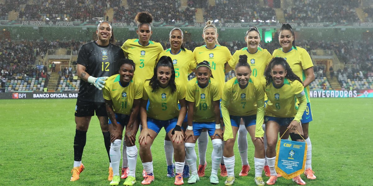 Seleção brasileira feminina fecha 2025 em melhor posição no ranking Fifa desde 2013