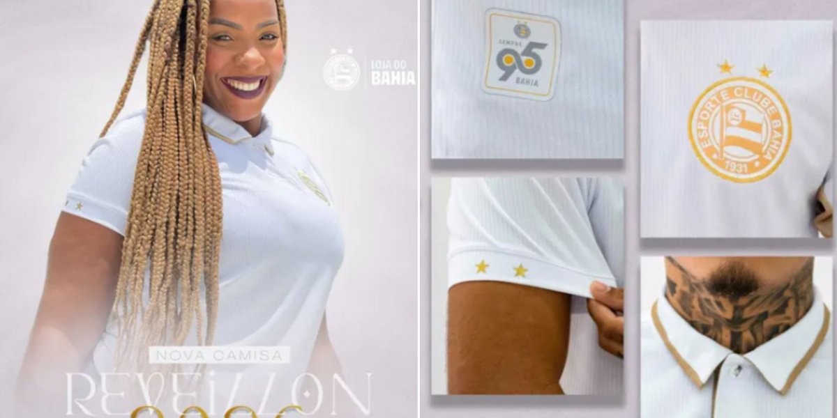 Camisa de Réveillon do Bahia