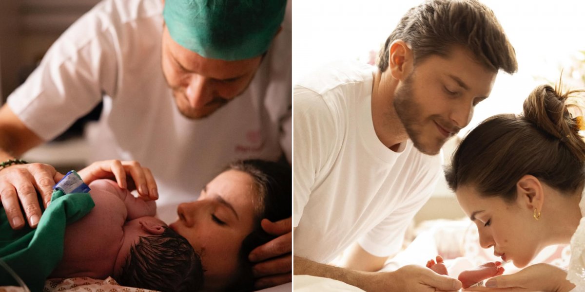 Nasce a primeira filha de Camila Queiroz e Klebber Toledo; casal revela o nome