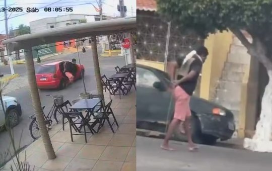 Homem amarrado e amordaçado pula de carro para escapar de sequestro no Ceará