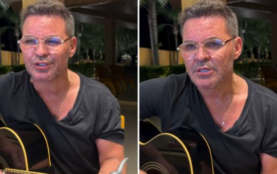 Eduardo Costa cria canção sobre polêmica de Zezé Di Camargo e desabafa: 'política virou um jogo'