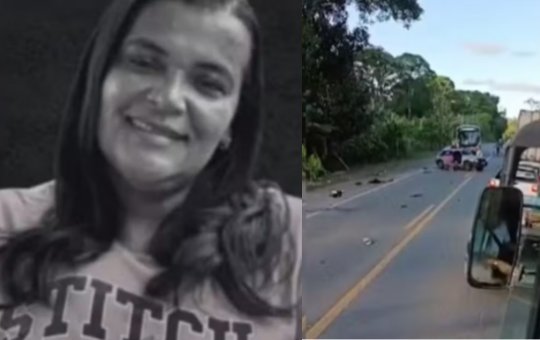 Professora morre após carro capotar em estrada no sul da Bahia