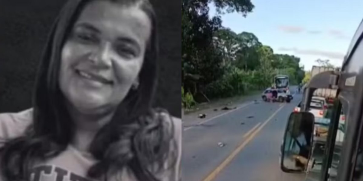 Professora morre após carro capotar em estrada no sul da Bahia 