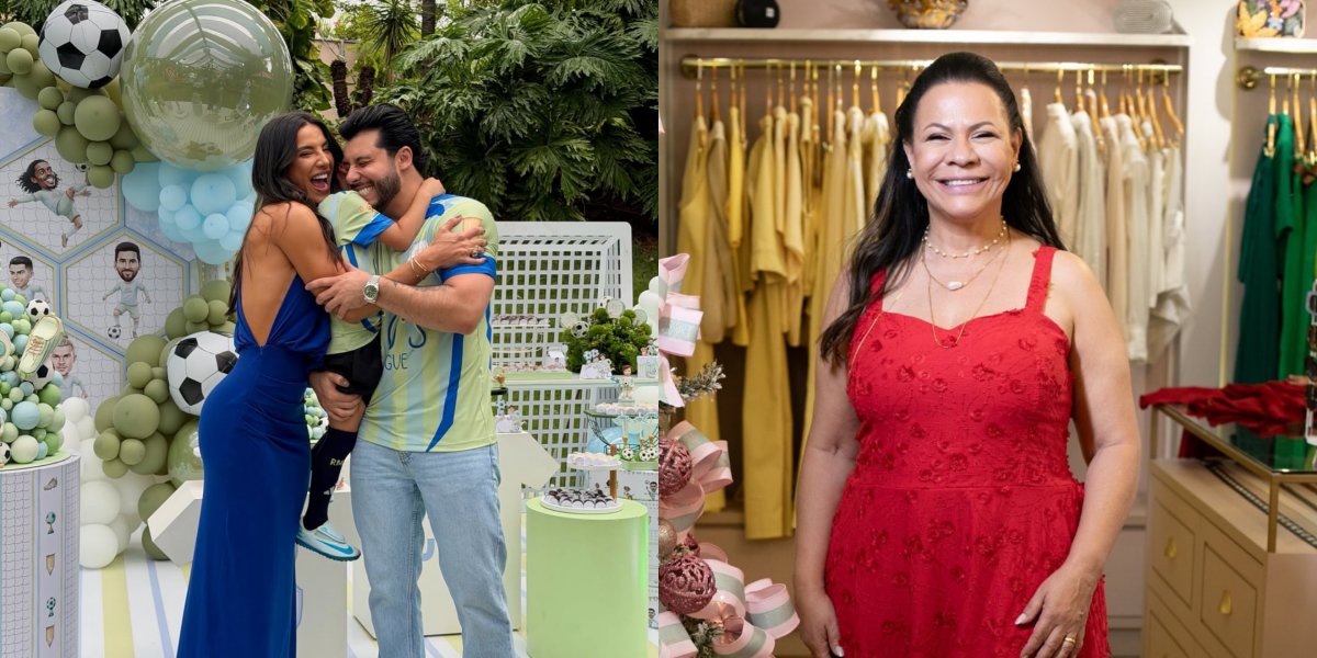 Murilo Huff faz festa de aniversário para o filho Léo e não convida Dona Ruth