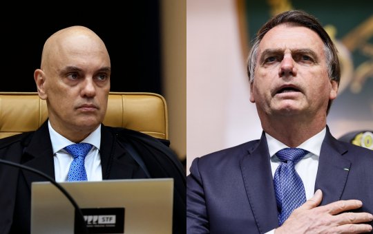 Alexandre de Moraes autoriza Jair Bolsonaro a dar entrevista e receber visitas de Michelle