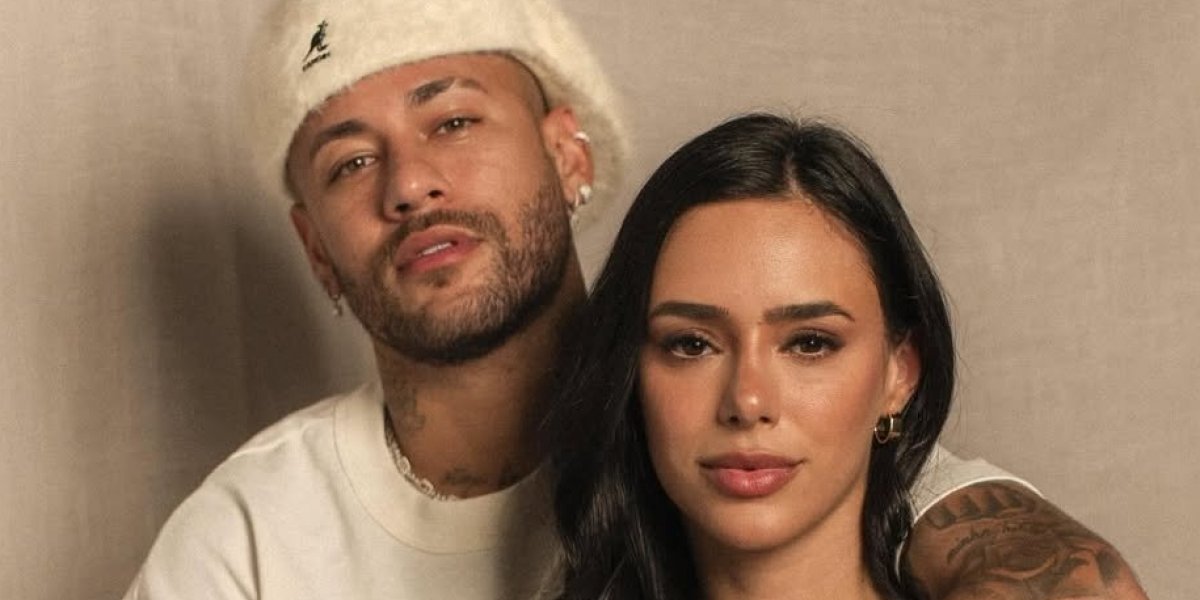 Neymar se declara para Bruna Biancardi ao som da dupla Sandy & Júnior
