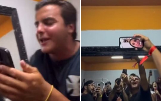 Filho de Ivete Sangalo liga para mãe e canta sucesso da artista com cantores do mundo do Rap