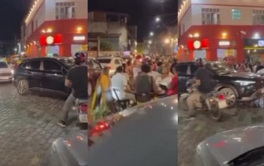Trânsito travado no bairro da Saúde afasta motoristas de aplicativo em Salvador
