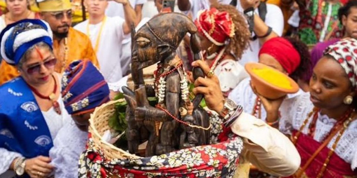 Festa de Olojá na Feira de São Joaquim