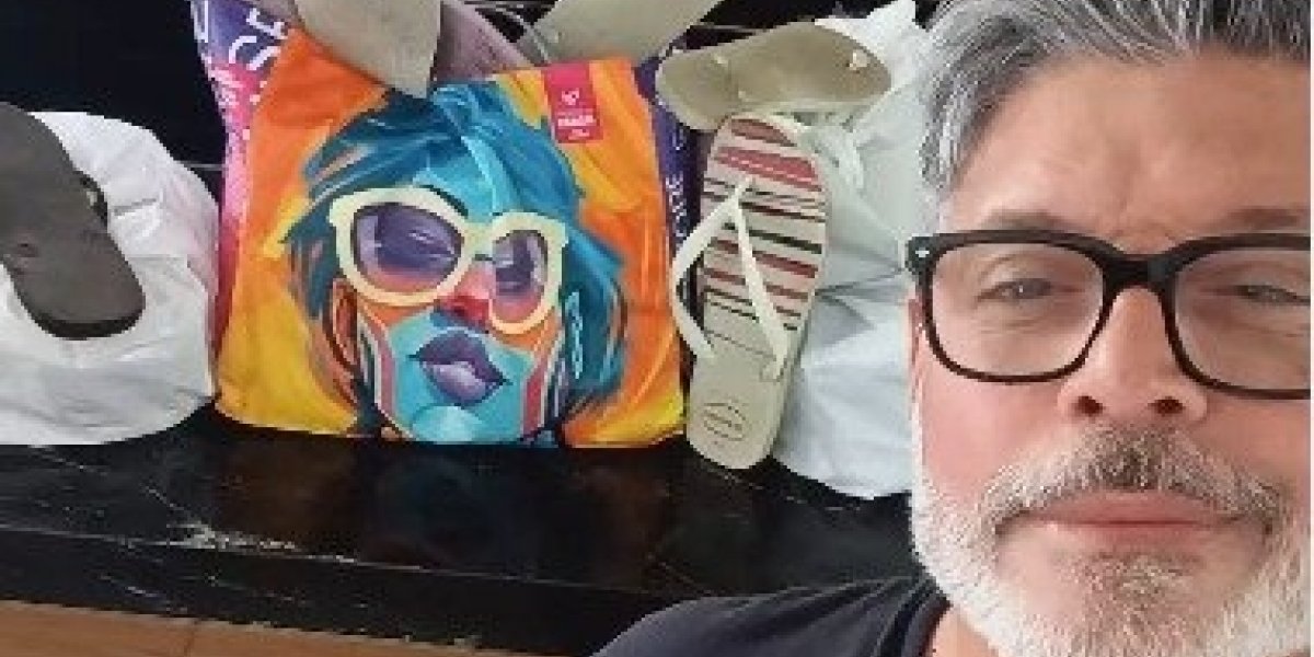 Alexandre Frota critica descarte de Havaianas após polêmica e anuncia ação solidária