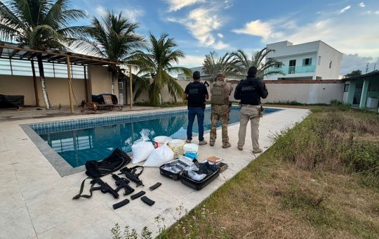 Depósito do tráfico é desarticulado na Bahia e líder do grupo é preso em São Paulo