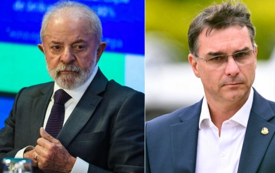 Lula e Flávio Bolsonaro empatam tecnicamente em simulação de segundo turno, diz pesquisa