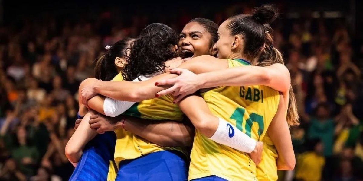 Seleção feminina é destaque no ranking mundial de vôlei em 2025