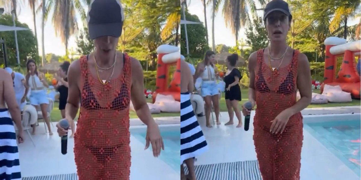 Solteira, Ivete Sangalo aparece cantando e sambando em festa privativa em Praia do Forte