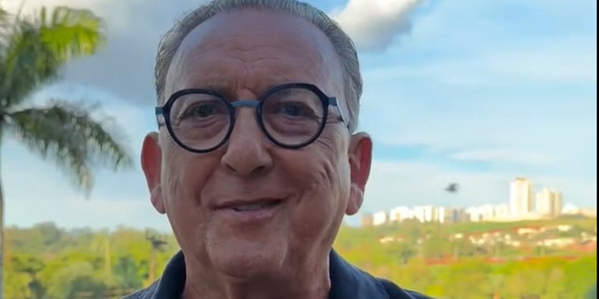 Galvão Bueno se pronuncia após internação no Natal e detalha recuperação: "Vou fazer repouso"