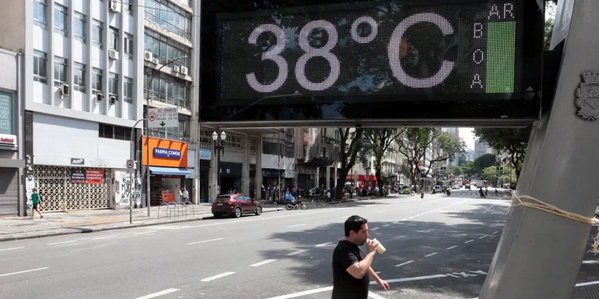 São Paulo tem dia mais quente de dezembro desde 1943
