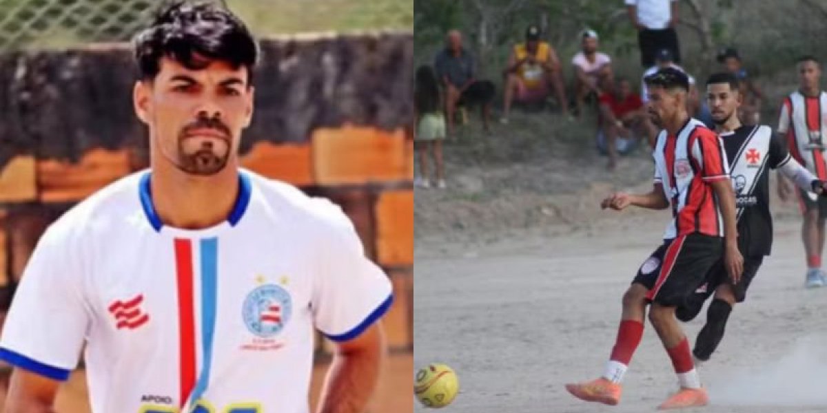 Jogador de futebol amador morre após sofrer grave acidente envolvendo moto e cavalo na Bahia