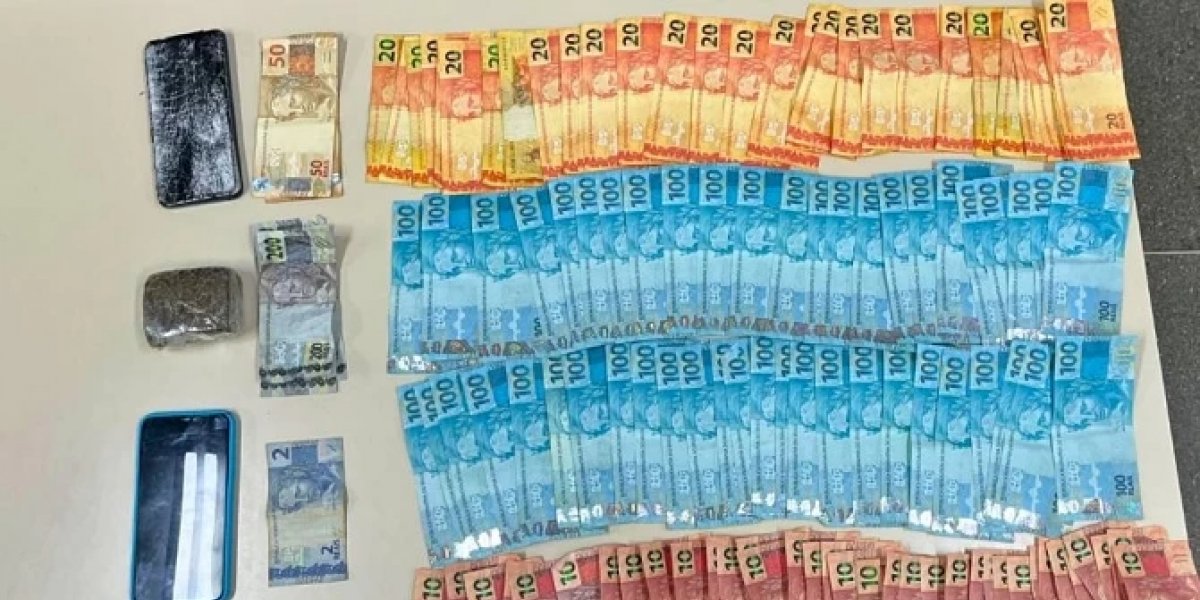 Suspeito é preso com drogas e dinheiro falso durante festa de Réveillon em Tanque Novo