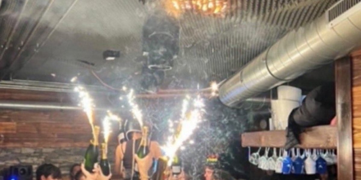 Vídeo mostra começo do incêndio que vitimou dezenas de pessoas na Suíça