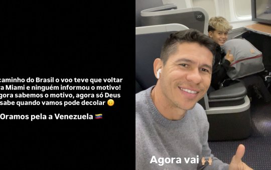 Voo de jogador do Vitória que vinha dos Estados Unidos tem que retornar após ataques à Venezuela