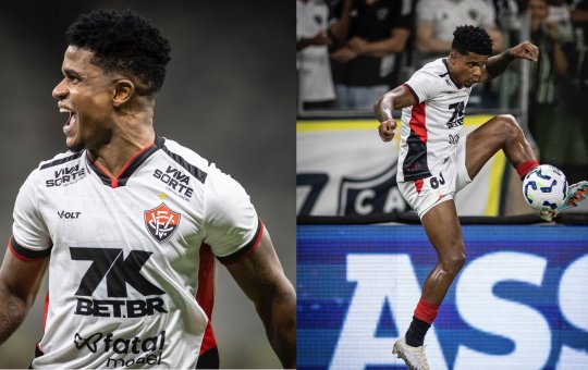 Após bom início de temporada em 2025, Vitória oficializa renovação do lateral-esquerdo Jamerson