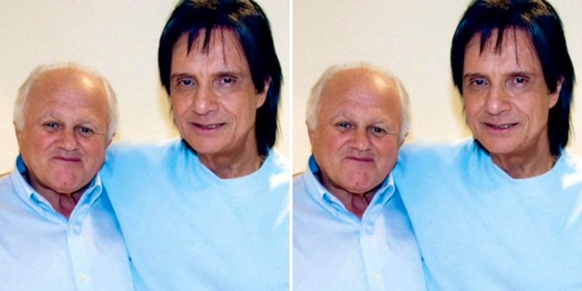 Roberto Carlos e seu amigo, Genival Barros