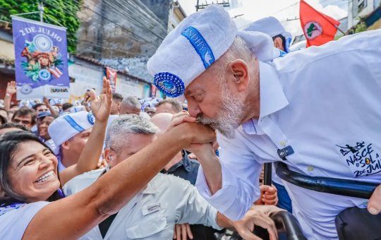 Segundo colunista, pré-candidatura de Lula será realizada em Salvador com megaevento
