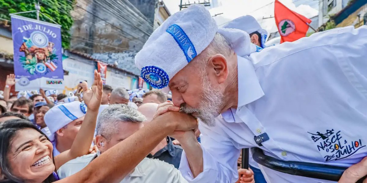 Segundo colunista, pré-candidatura de Lula será realizada em Salvador com megaevento