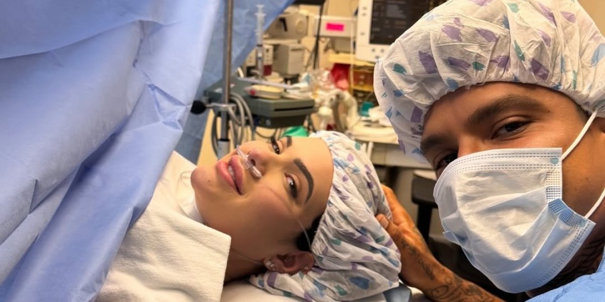 Nasce o filho de Emily Garcia e Victor Igoh nos Estados Unidos