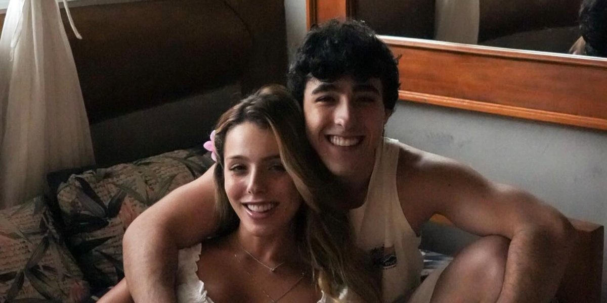 Enzo Rabelo, filho de Bruno, da dupla com Marrone, assume namoro com influenciadora 10 anos mais velha